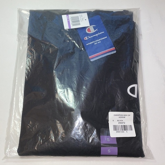 New Champion Women's Black Zip Hoodie - Picture 5 of 12